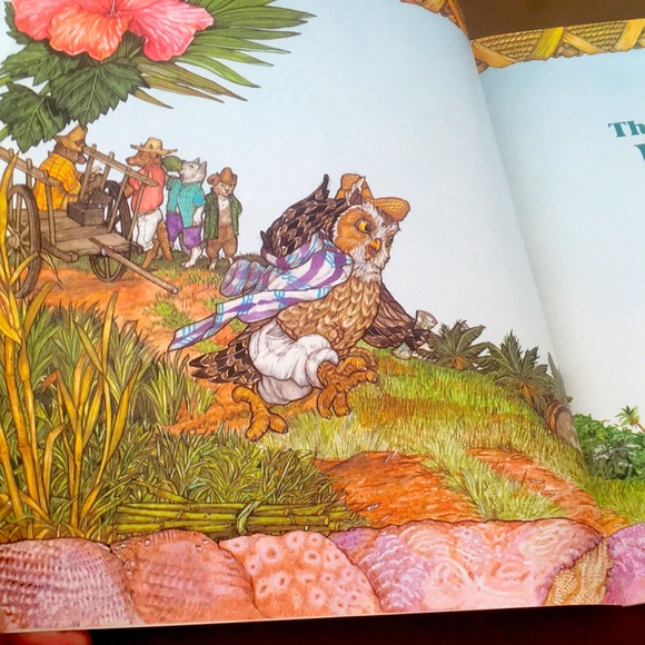 The Owl and The Pussycat  Edward Lear Jan Bret 1997 - Picture 3 of 7